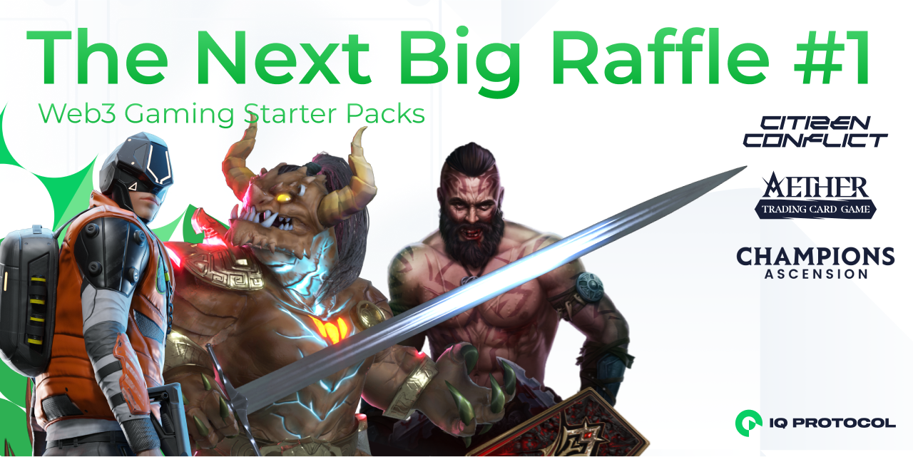 The Next Big Raffle #1 | Web3 Gaming Starter Packs